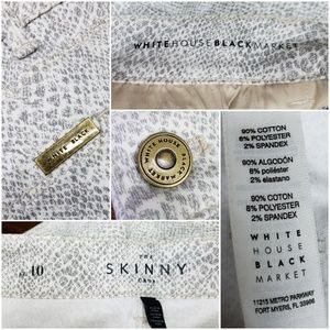 White House Black Market Pants - White house black market skinny crop pants White House Black Market Pants - White house black market skinny crop pants